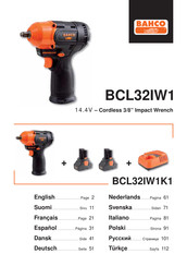Bahco BCL32IW1K1 User Manual