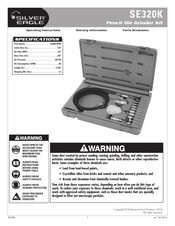 Silver Eagle SE320K Operating Instructions Manual