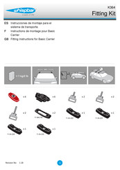 Whispbar K364 Fitting Instructions Manual