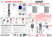 Bellosta Micheli 5805/R/AL Installation Instruction