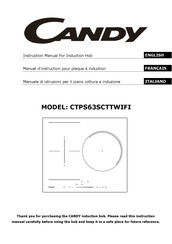 Candy CTPS63SCTT Instruction Manual