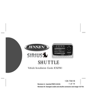 Jensen JCKFM1 Installation Manual