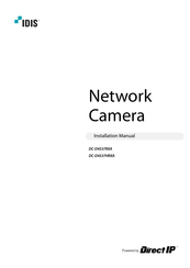 Direct IP IDIS DC-D4537RXA Installation Manual