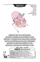 Kids II Bright Starts Jungle Blooms 10661-ES Manual
