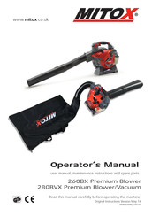 Mitox 280BVX Operator's Manual