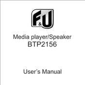 F&U BTP2156 User Manual