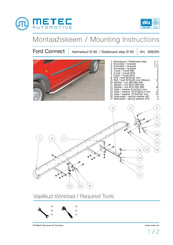 Metec 806265 Mounting Instructions