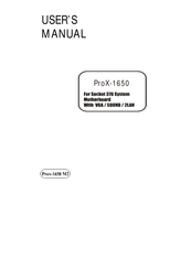 protech ProX-1650 User Manual
