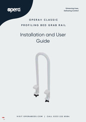 Opera Classic Profiling Bed Grab Rail Installation And User Manual