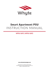 Whyte WPSU-SAP1 Instruction Manual