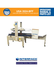 IPG INTERPACK USA 2024-BFF Operations Manual & Parts List