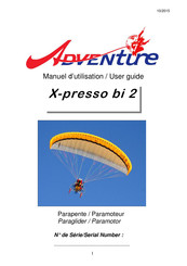 Adventure X-presso bi 2 User Manual