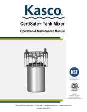 Kasco CertiSafe 3400HC61 Operation & Maintenance Manual