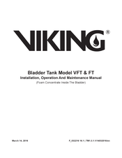 Viking VFT Installation, Operation And Maintenance Manual