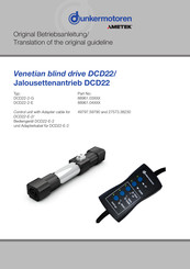 Ametek Dunkermotoren DCD22 Manual