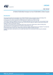ST STSW-ST25DV002 User Manual