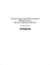 Hitachi H8/3033 Hardware Manual