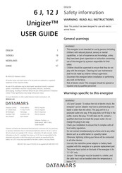 Datamars Unigizer 412i User Manual