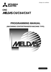 Mitsubishi Electric MELDAS C64T Programming Manual