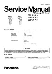 Panasonic ES8172-A3 Service Manual