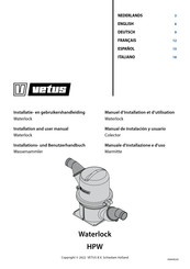 Vetus HPW127 Installation And User Manual