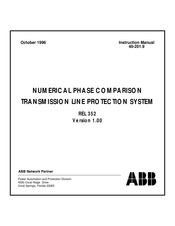 ABB REL 352 Instruction Manual