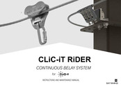 CLiC-iT RiDER Instruction And Maintenance Manual