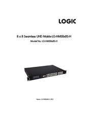 Logic LG-HMS8x8S-H Manual