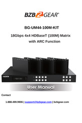 BZBGEAR BG-UM44-100M-KIT User Manual