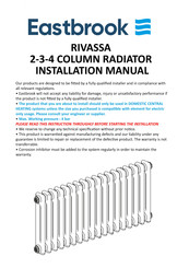 Eastbrook RIVASSA Installation Manual