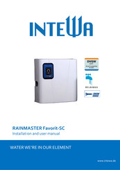 Intewa RAINMASTER Favorit-SC Installation And User Manual
