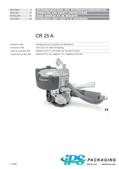 IPS CR 25 A Operating Instructions Manual