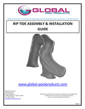 Global Pool Products GPPSRT-SAND-L-LED Assembly Installation Manual