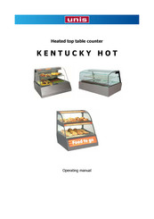 UNIS KENTUCKY COLD GN4 Operating Manual