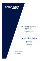SolarEdge B60US-IB Installation Manual
