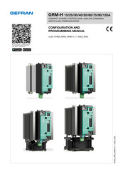 gefran GRM-H 120A Configuration And Programming Manual