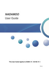 NADAMOO E3100 User Manual