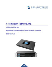 Grandstream Networks UCM6300A User Manual