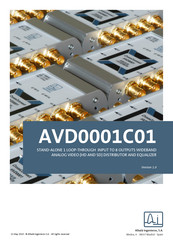 Albalá Ingenieros AVD0001C01 Manual