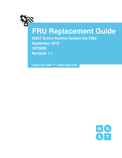 HGST SA-7000 Replacement Manual
