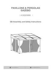 Sunjoy A102023800 Assembly And Safety Instructions