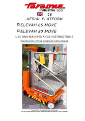 Faraone ELEVAH 80 MOVE PICKING Use And Maintenance Instructions
