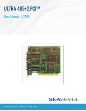 SeaLevel ULTRA 485+2.PCI User Manual