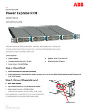 ABB Power Express RRH Quick Start Manual