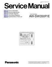 Panasonic AW-SW350E Service Manual