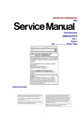 Panasonic DMR-EH75VP Service Manual