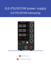Eleshop ELE-PSU3010W Manual