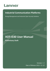 Lanner IIOT-I330 User Manual