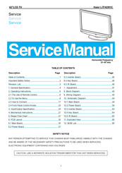 Haier LTF42M1C Service Manual