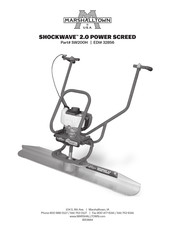 Marshalltown SHOCKWAVE 2.0 POWER SCREED Manual